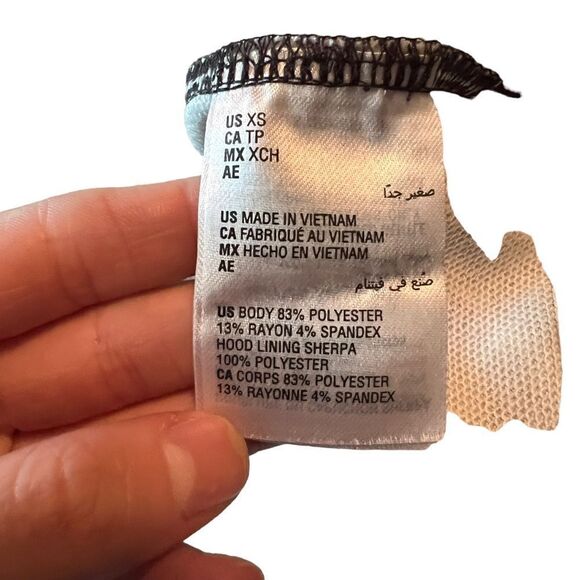 NWT! Ideology Sherpa hooded sweater‎ - Picture 7 of 13